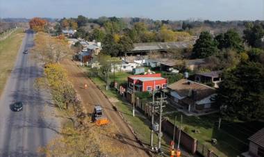 Avanza a paso firme la repavimentación de la Ruta Provincial 205