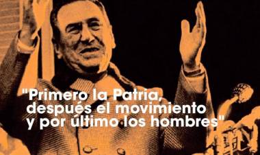 "PRIMERO LA PATRIA"