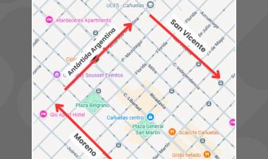 Modificación en el recorrido de colectivos