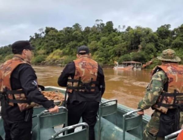 CONTINÚAN CON LA BÚSQUEDA EN LAS CATARATAS DEL IGUAZÚ