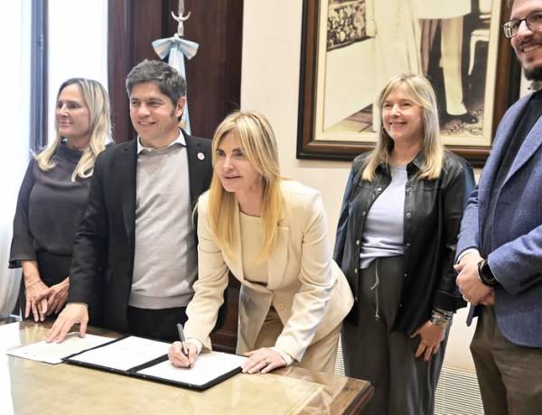 Marisa Fassi firmó nuevo convenio leasing con Kicillof y Cuattromo 