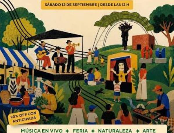 VIVÍ CAMPO CULTURA: ARTE, MÚSICA, FERIA Y NATURALEZA EN CAÑUELAS