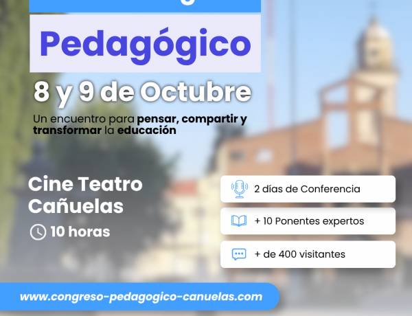 CAÑUELAS SERÁ SEDE DEL PRIMER CONGRESO PEDAGÓGICO