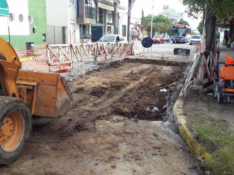 El municipio realizó durante la semana bacheo, zanjeo, limpieza y recomposición vial