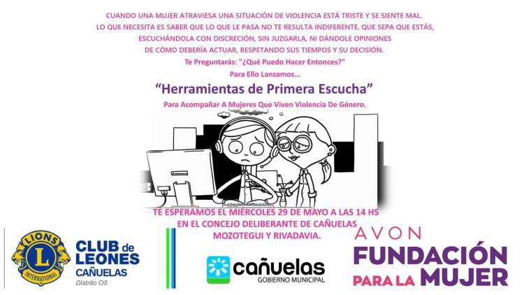 Nueva charla sobre violencia de género en el HCD