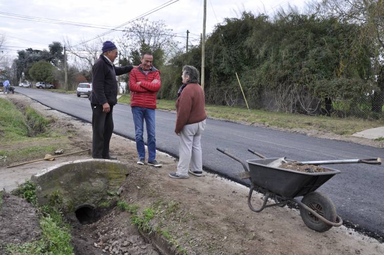 Siguen las obras en Cañuelas