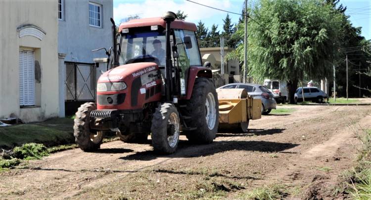 Más labores de mantenimiento en vía pública