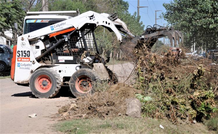 Aplican labores de reacondicionamiento en el distrito