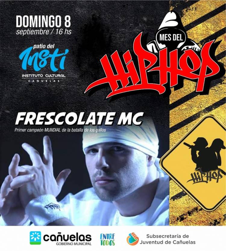 Empieza el “Mes del Hip Hop” en Cañuelas