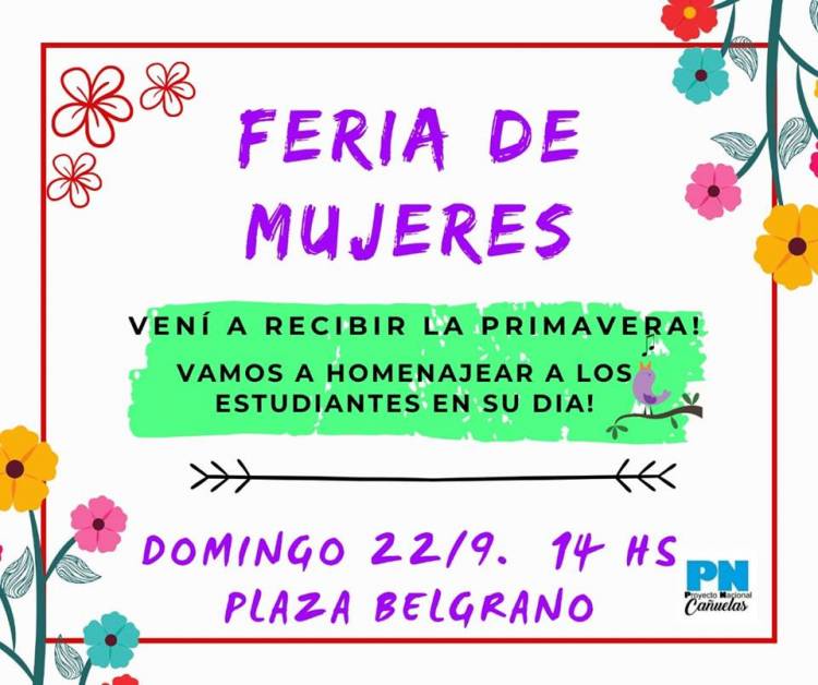 Feria de Mujeres, especial Día de la Primavera