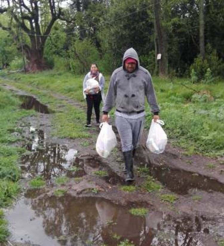 Continúa la asistencia por el temporal