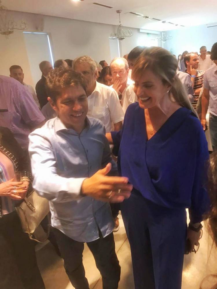 Marisa Fassi en la presentación del Gabinete provincial