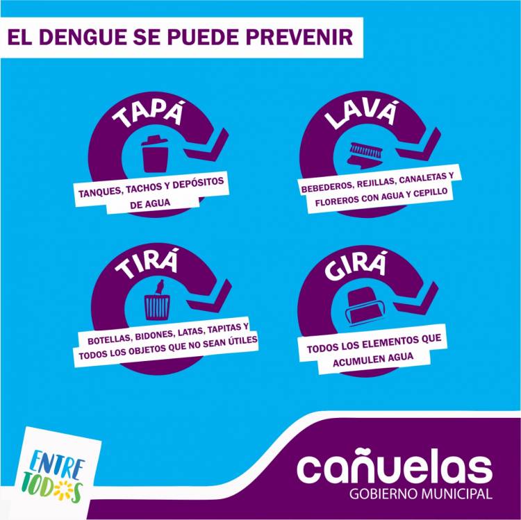 Campaña municipal contra el dengue