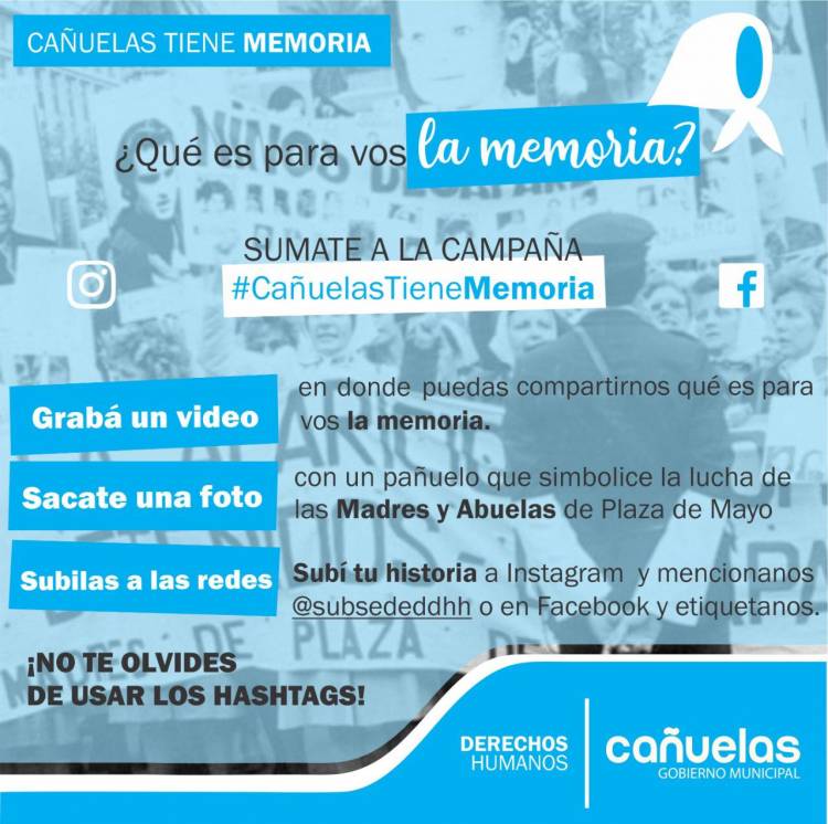 A todos nos preguntan ¿Qué es para vos la memoria?