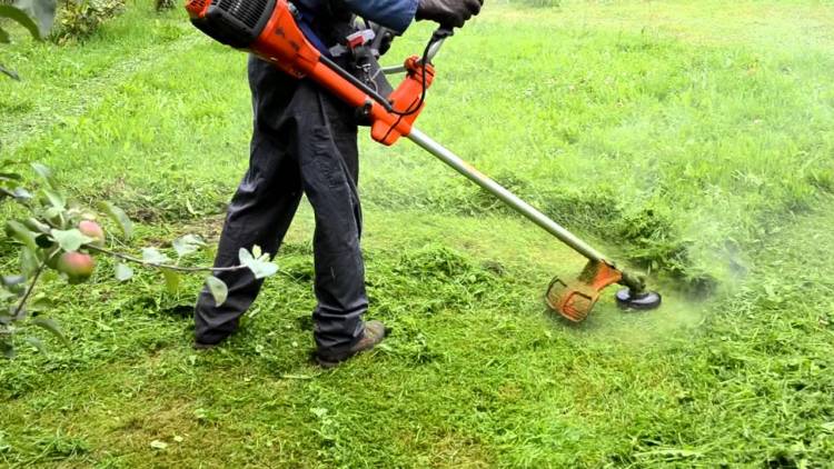 Restricción para los cortadores de césped