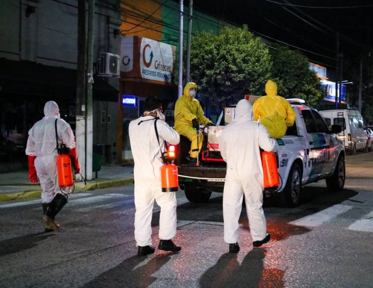 Desinfección intensiva en Cañuelas
