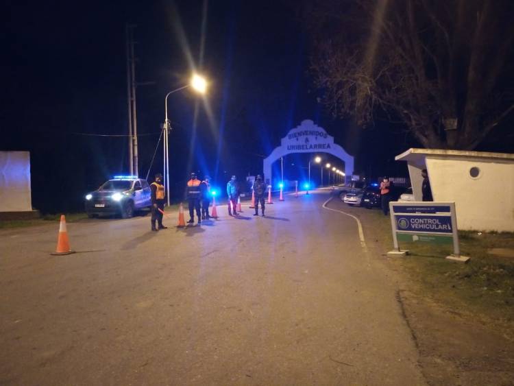 Uribelarrea: operativo especial por el fin de semana largo