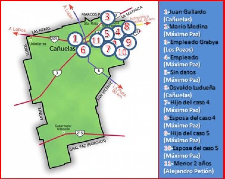 COVID-19: Cañuelas llega a los 11 casos activos en el distrito - 16 de junio