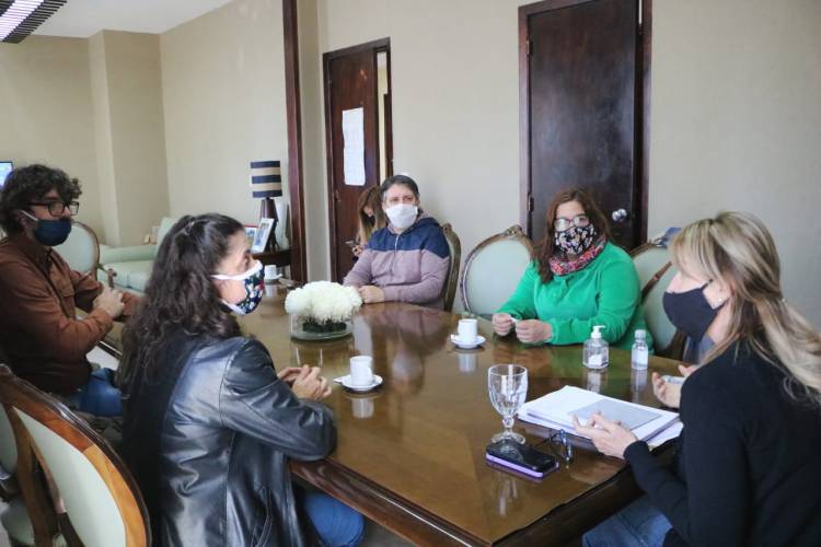 El Municipio recibió a funcionarios de la Secretaría de Desarrollo de Nación