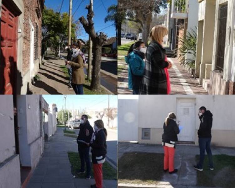 Desplegaron el Operativo DetectAR en el barrio Sarmiento