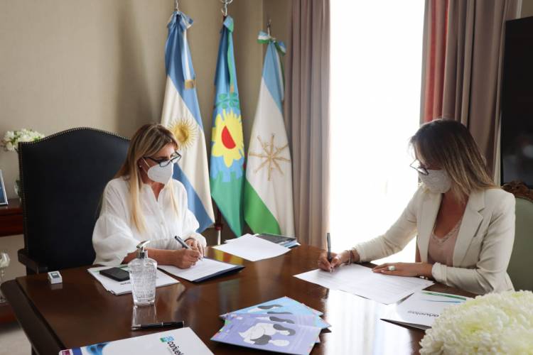 Fassi recibió a Malena Galmarini