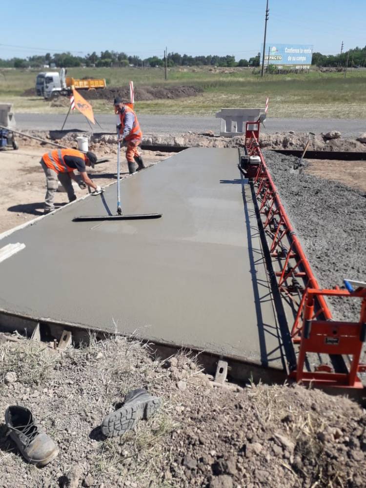 Avances en obras viales en el distrito