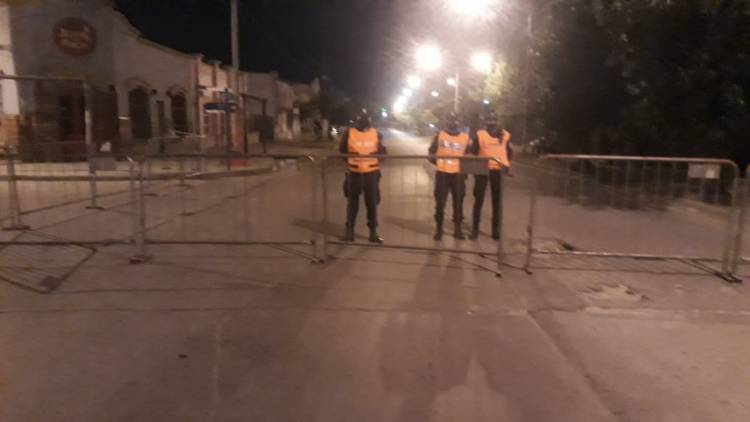 Nochebuena sin incidentes en Cañuelas