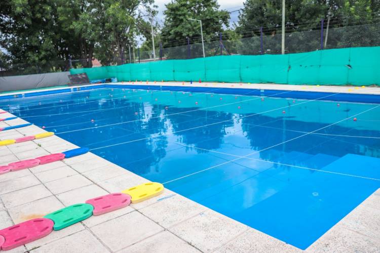 Inauguró la Colonia de Vacaciones 2021 del Barrio Libertad