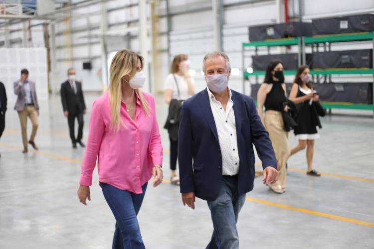 La intendenta participó de un encuentro con el secretario de Industria de la Nación