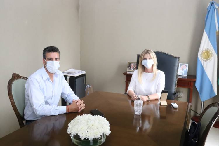 La Intendenta Fassi recibió al nuevo titular de la Ansés