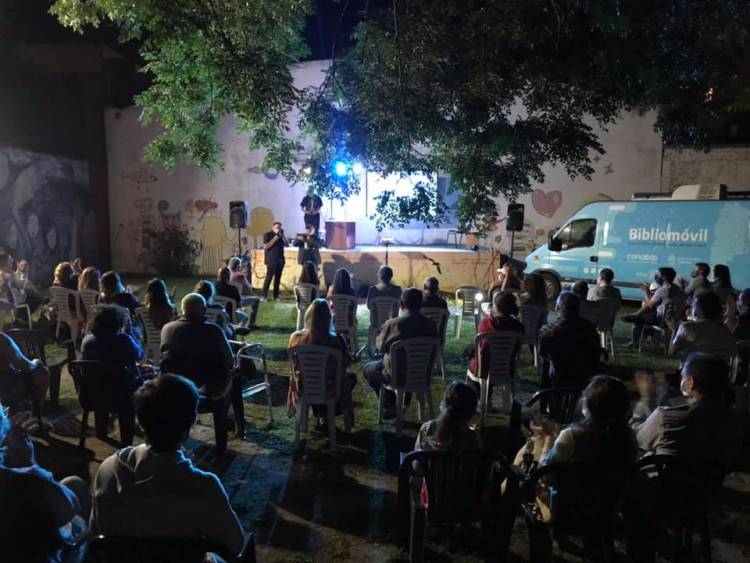Saborido y Rep en el Instituto Cultural Cañuelas