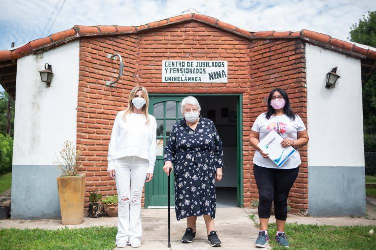La intendenta dirigió una recorrida por Uribelarrea