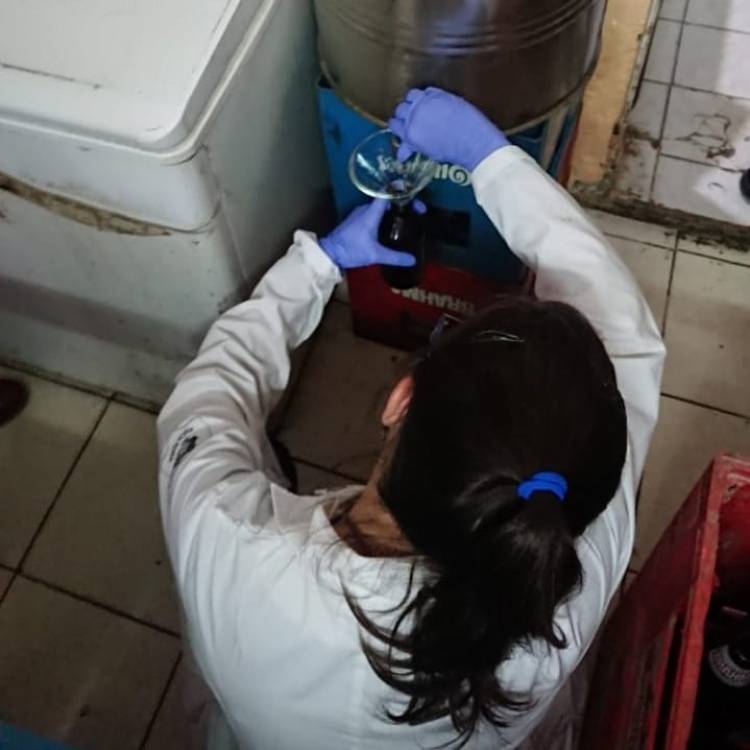 La PFA desarticuló en Cañuelas y Martín Coronado una banda criminal que comercializaba aceite adulterado