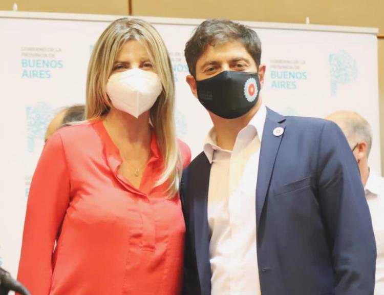Fassi participó junto a Kicillof del anuncio del nuevo acceso a Gobernador Udaondo