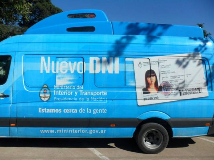 Realizarán trámites de DNI, Pasaportes y certificados de pre-identificación en todo el distrito
