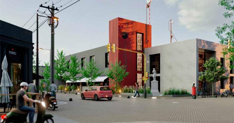 Funcionarios del oficialismo se expresan sobre la obra de intertrabado en la Avenida Libertad