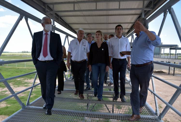 Visitaron las instalaciones del nuevo Mercado Ganadero de Cañuelas