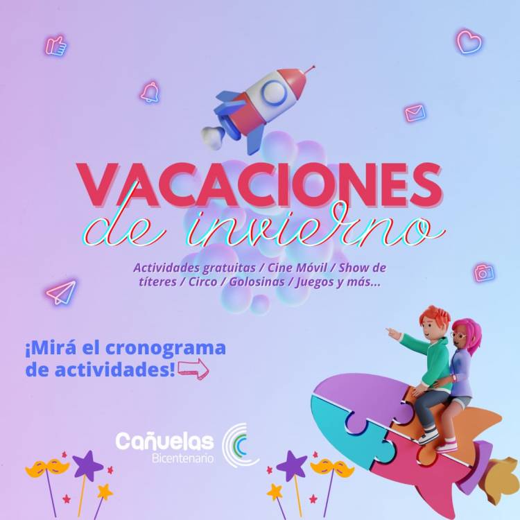 Vacaciones de invierno: Cine móvil, funciones de circo y obras de títeres para todos y todas