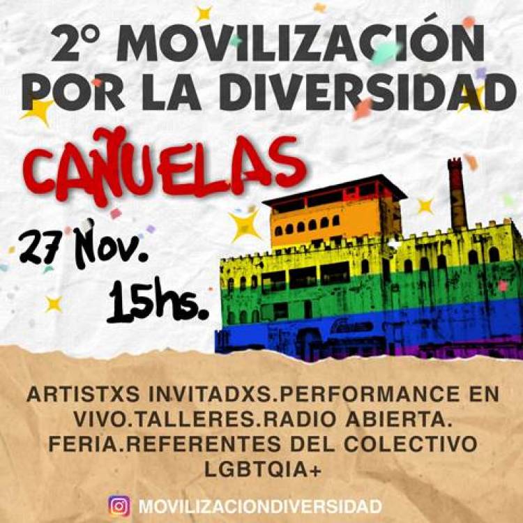 Segunda marcha por la Diversidad en Cañuelas