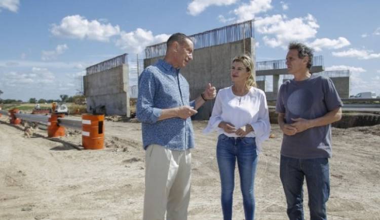  Fassi y Arrieta recibieron a Katopodis para observar los avances de la Variante Cañuelas