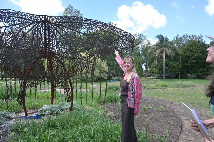 La intendenta Marisa Fassi recorrió "Museo Campo"