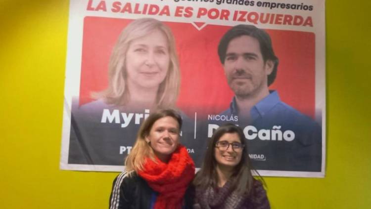 Bregman y Del Caño presentaron su lista