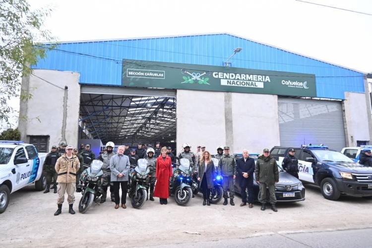 Se inauguró el Escuadrón de Gendarmería para fortalecer la seguridad local