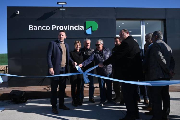 El Banco Provincia inauguró una nueva sede en el MAG
