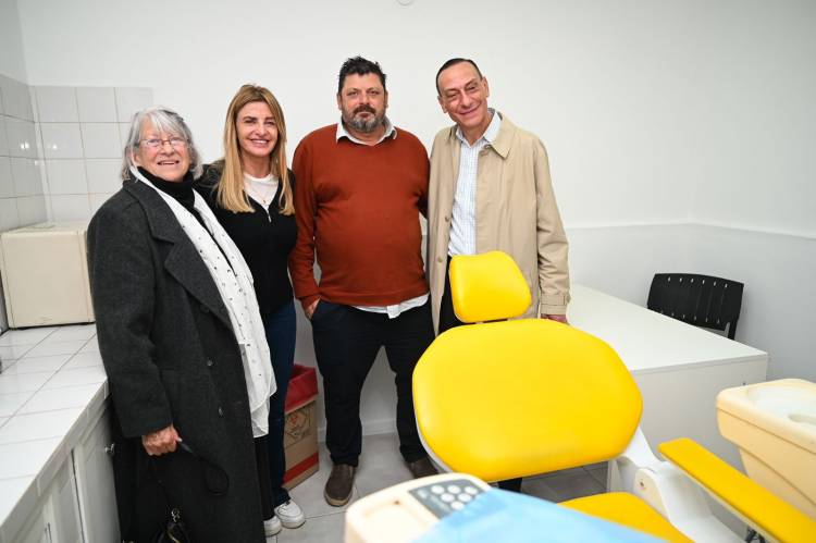 Homenaje a Marco Agnelli con la puesta en valor del consultorio odontológico en Santa Rosa