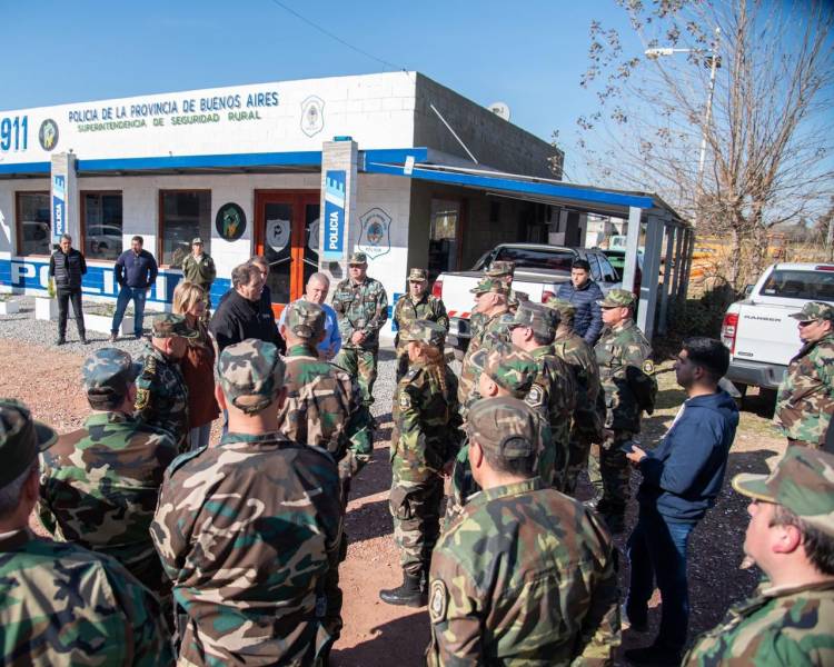 Pusieron en marcha la Superintendencia de Seguridad Rural de Cañuelas