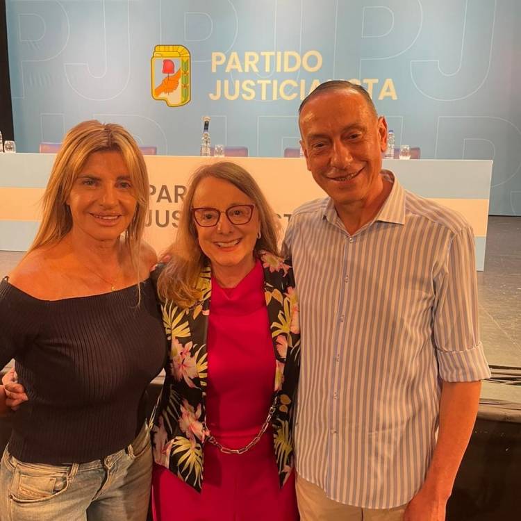 Gustavo Arrieta y Marisa Fassi estuvieron en la asunción de Cristina Kirchner