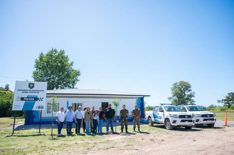 LA INTENDENTA MARISA FASSI PUSO EN FUNCIONES LA NUEVA SEDE DEL COMANDO DE PREVENCIÓN RURAL