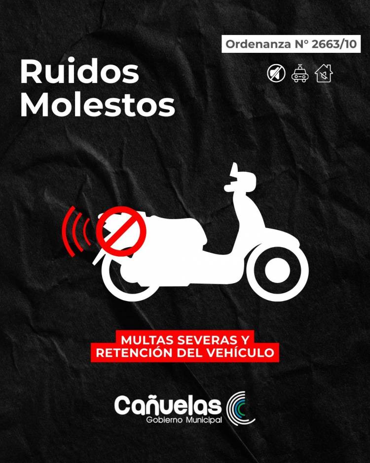 MULTAS PARA LOS RUIDOS MOLESTOS