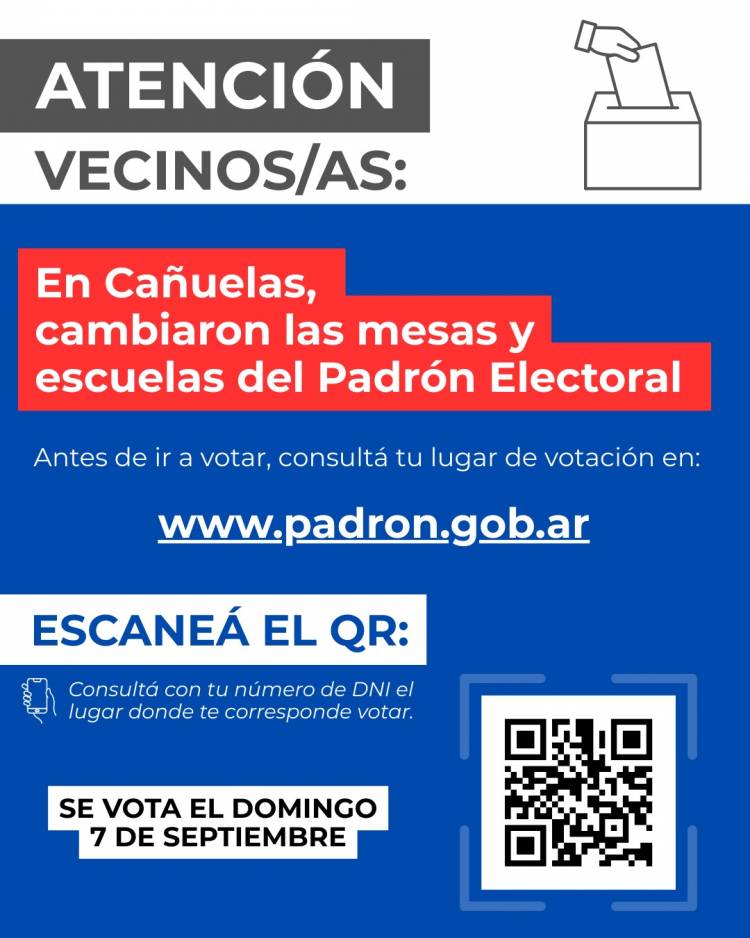 Elecciones 2025: dónde voto en la provincia de Buenos Aires el 7 de septiembre